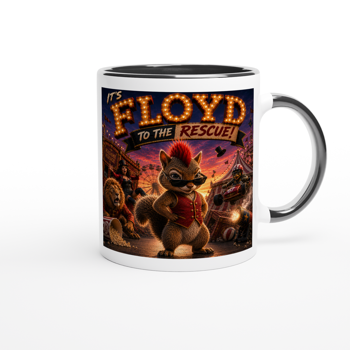 It's Floyd To The Rescue! - Ceramic Mug