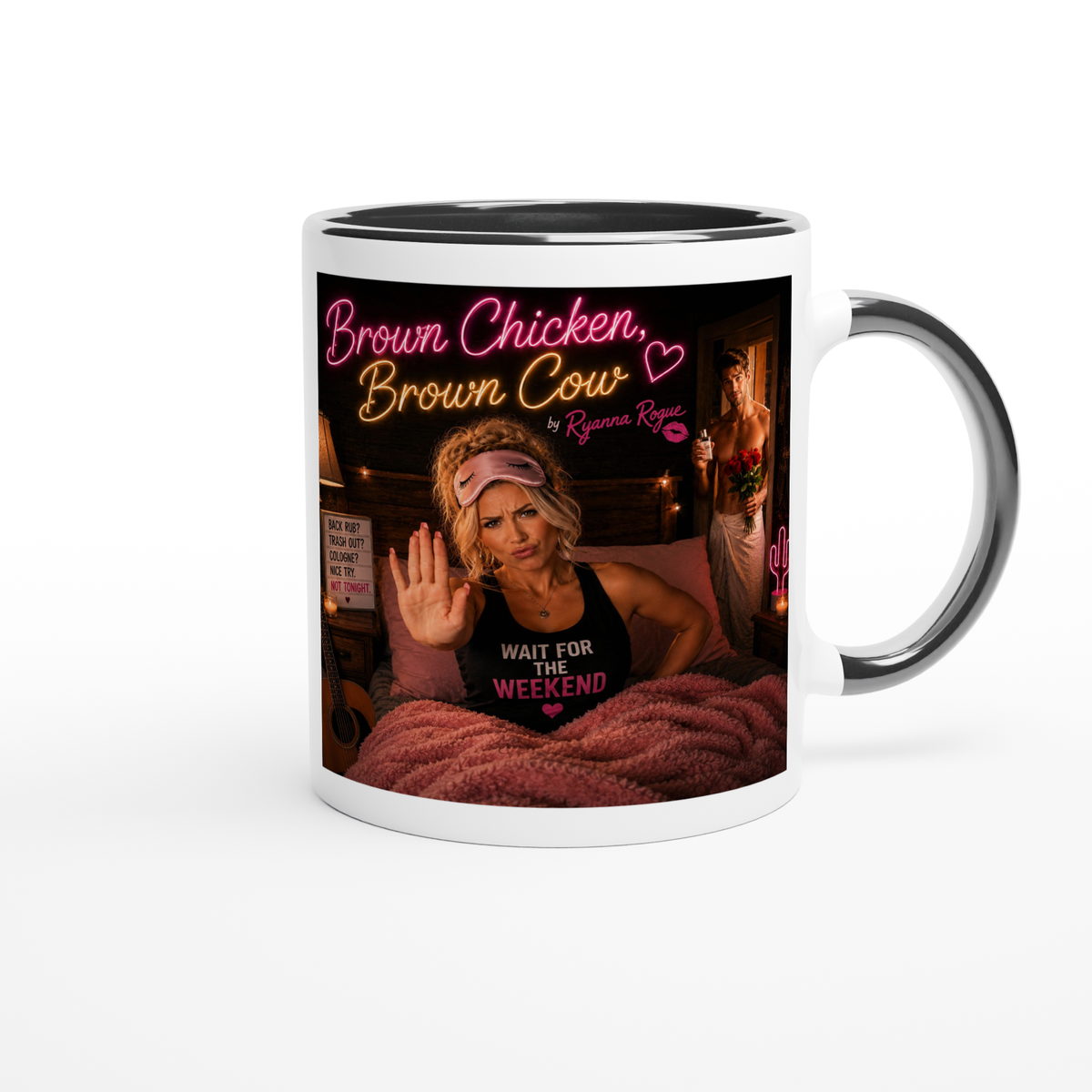 Brown Chicken, Brown Cow - Ceramic Mug