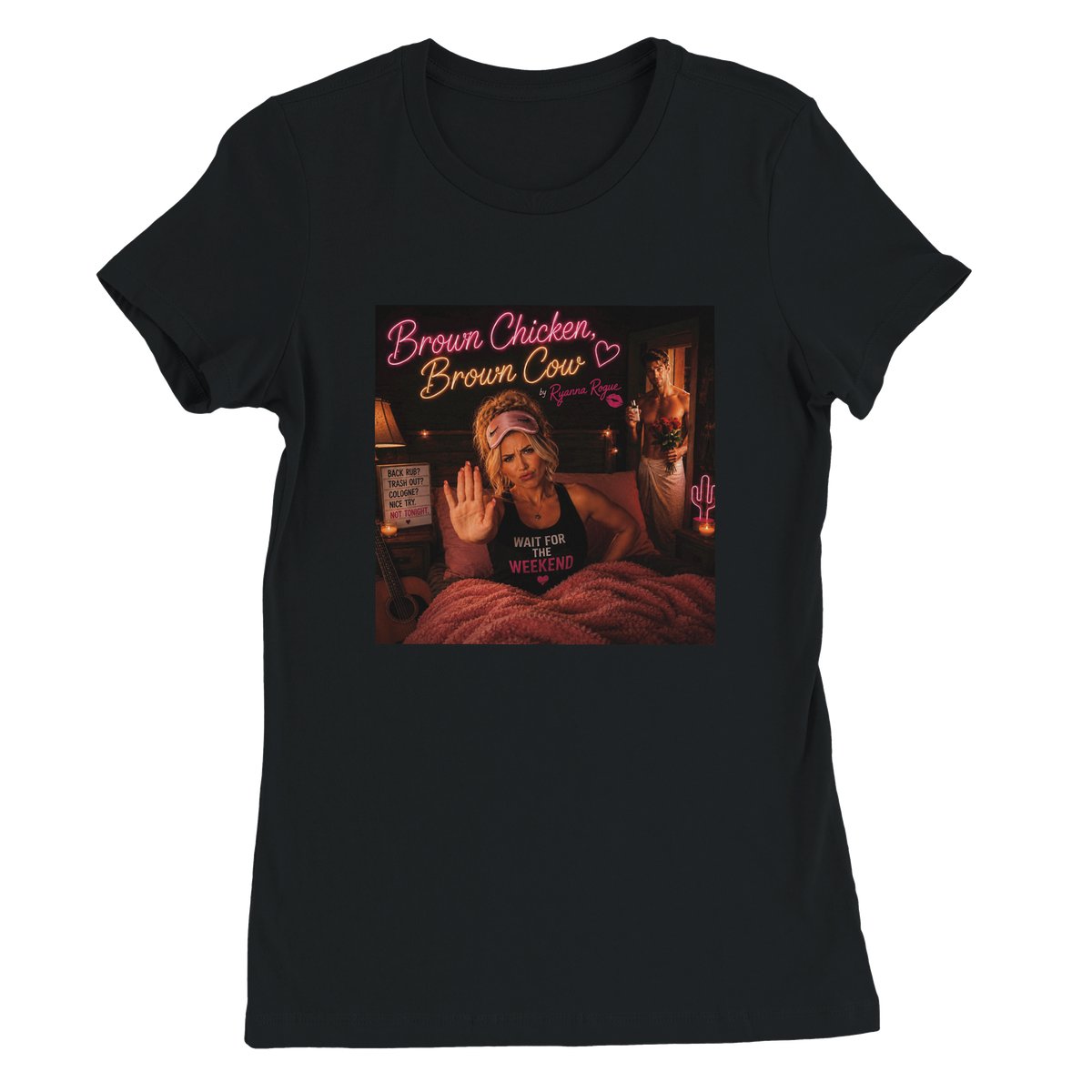 Brown Chicken, Brown Cow - Women’s Cut T-Shirt