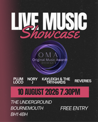 Original Music Awards Dorset Showcase