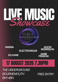 Original Music Awards Dorset Showcase