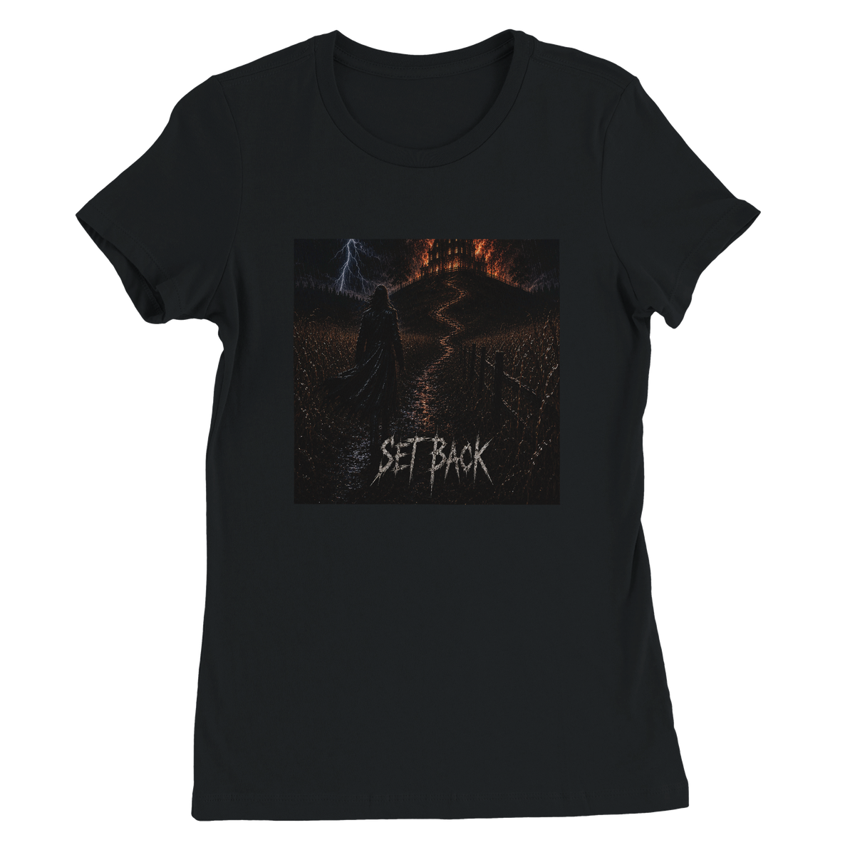 Set Back - Women’s Cut T-Shirt