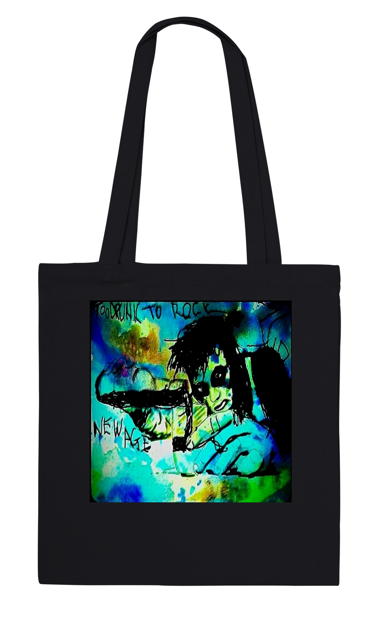 Too Drunk to Rock - Tote bag