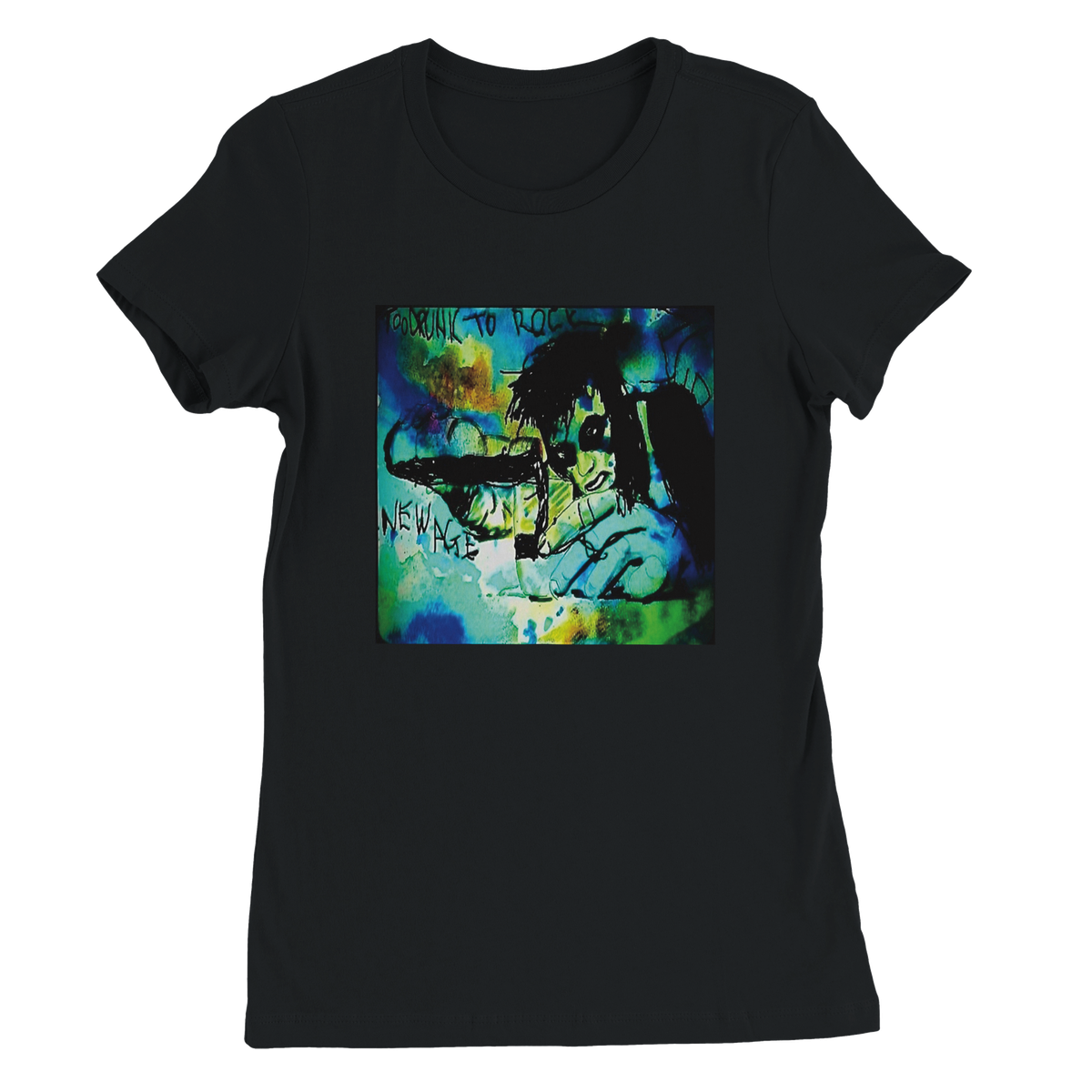 Too Drunk to Rock - Women’s Cut T-Shirt