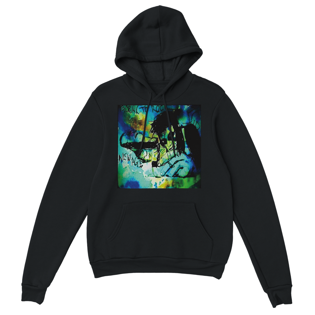 Too Drunk to Rock - Classic Unisex Pullover Hoodie