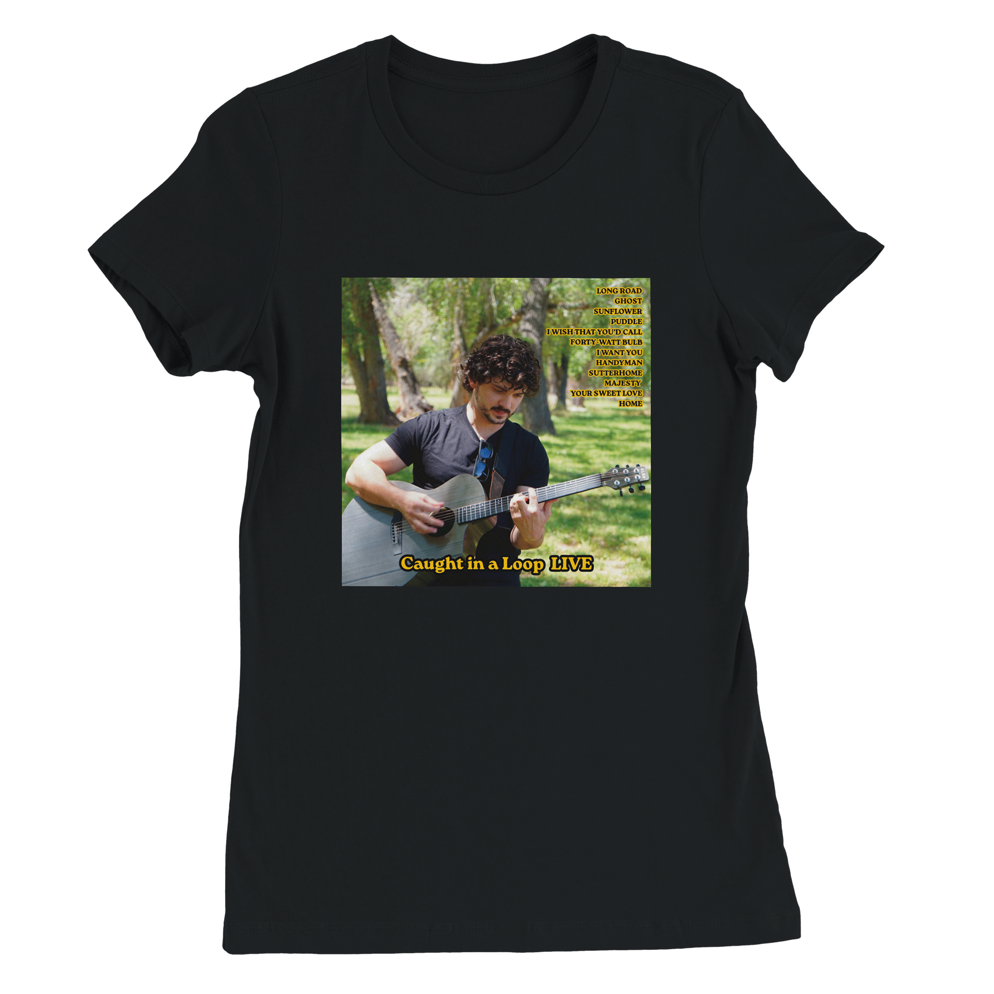 Caught in a Loop LIVE - Women&rsquo;s Cut T-Shirt