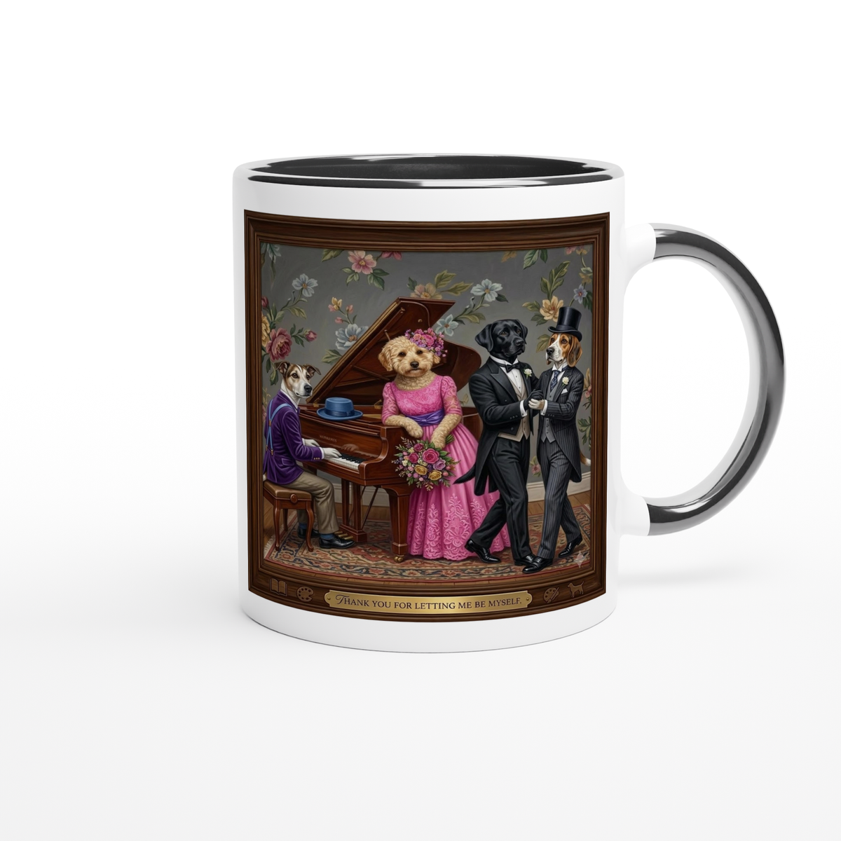 Thank You For Letting Me Be Myself Again \ ("Piano Mix") - Ceramic Mug