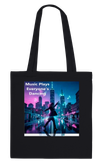 Music Plays (everyone's dancing) - Tote bag