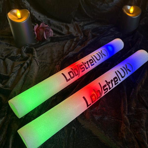 Foam glowsticks