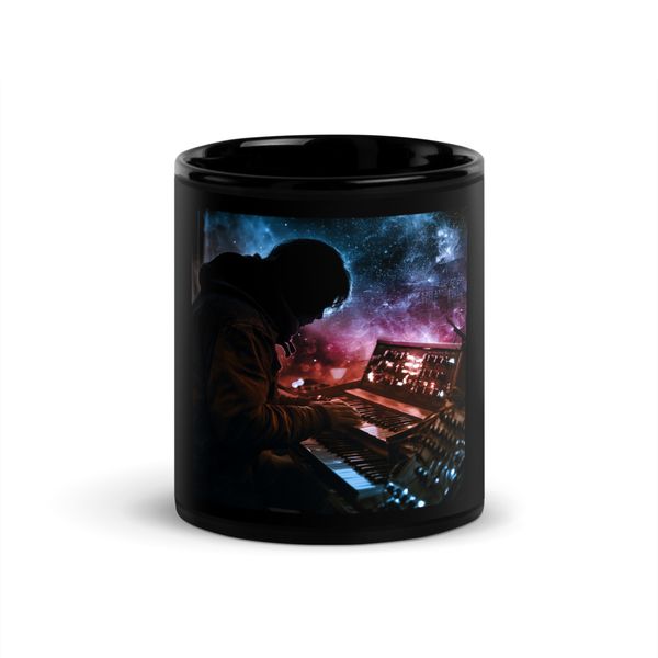 Black Glossy Mug