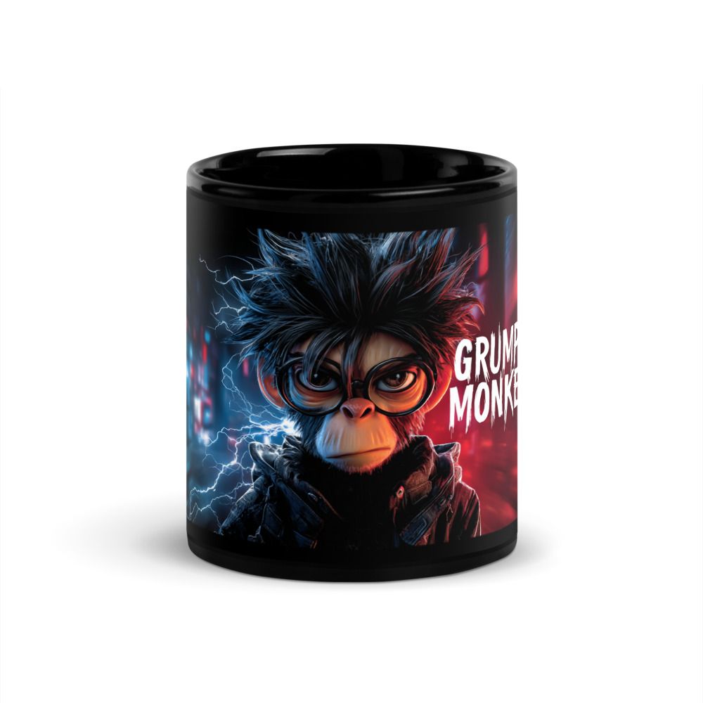 Black Glossy Mug