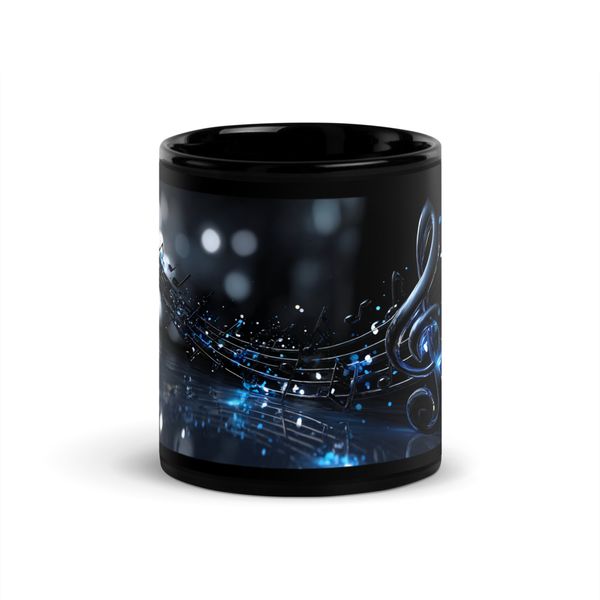 Black Glossy Mug