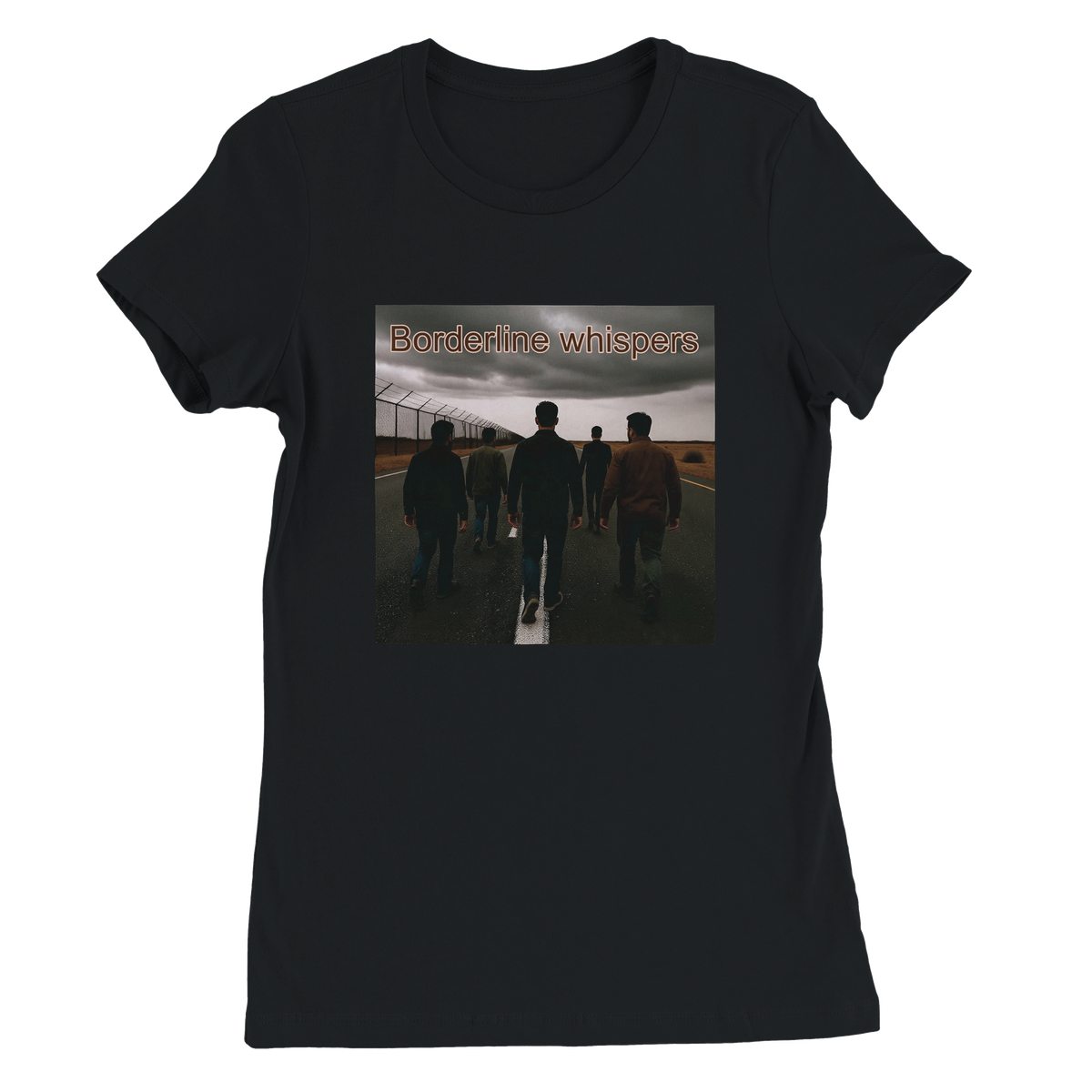 Borderline whispers - Women’s Cut T-Shirt