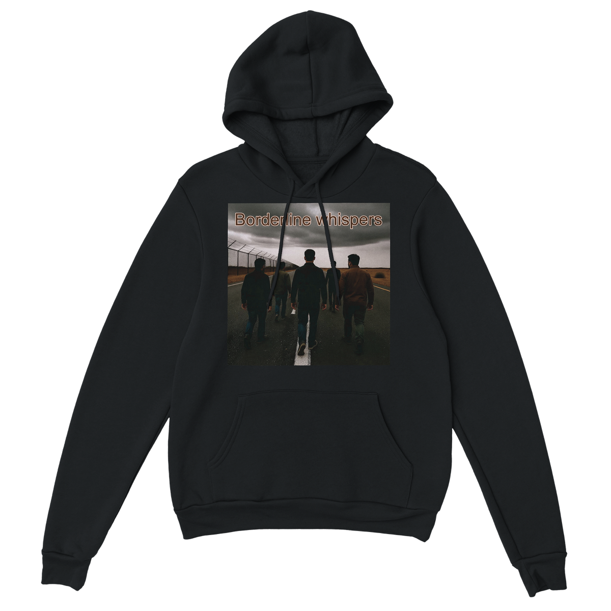 Borderline whispers - Classic Unisex Pullover Hoodie