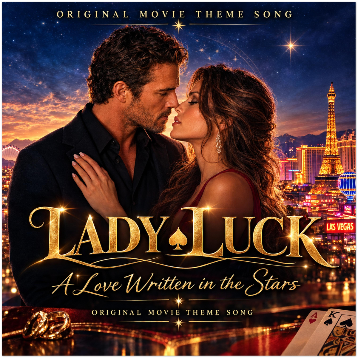 Lady luck a love story written in the stars - Fine Art Poster