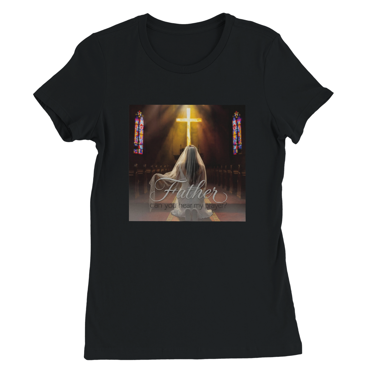Father, can you hear my prayer? - Women’s Cut T-Shirt