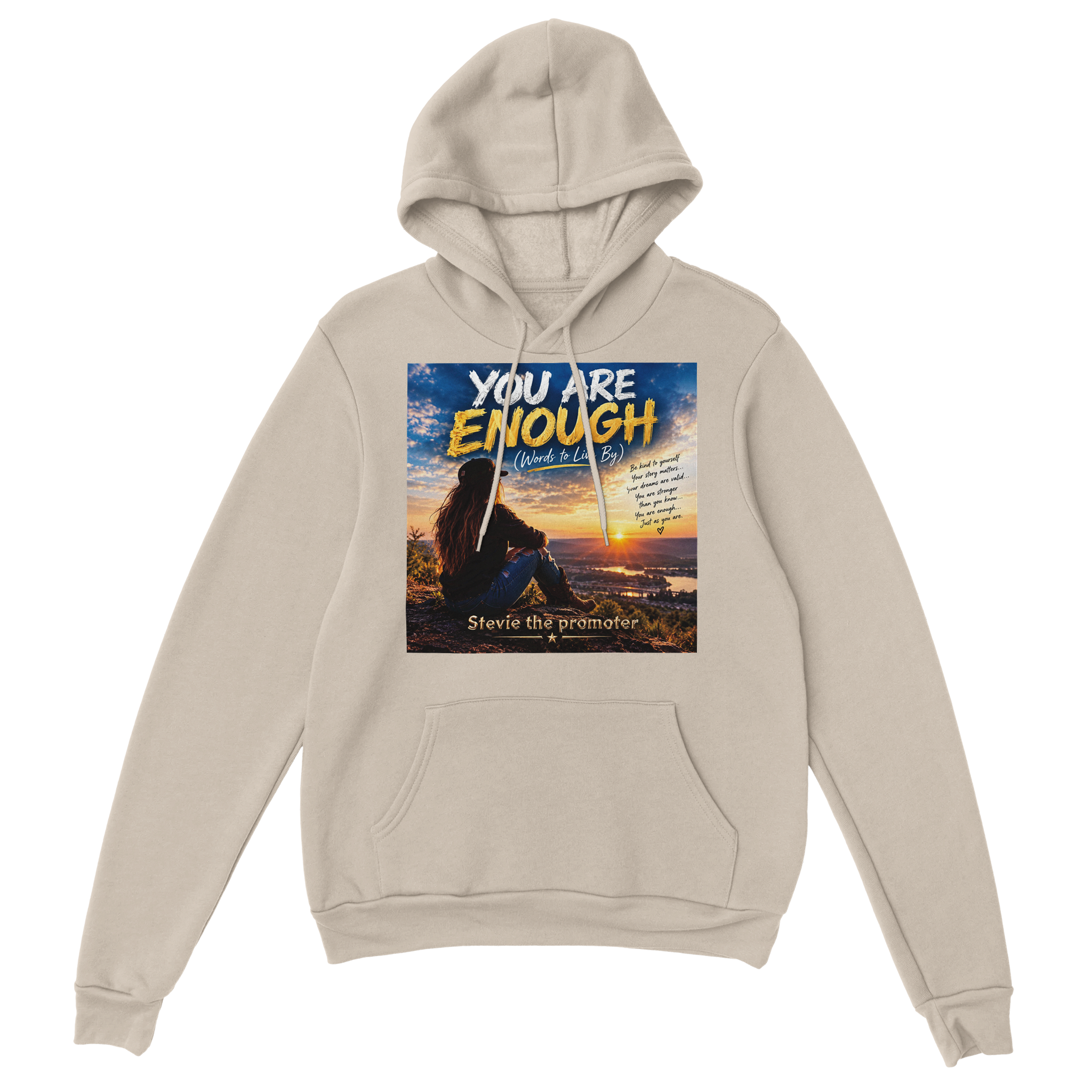 You are enough - Classic Unisex Pullover Hoodie