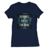 Invisible until I'm gone - Women’s Cut T-Shirt