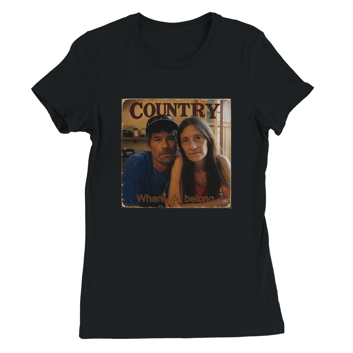Where we belong - Women’s Cut T-Shirt
