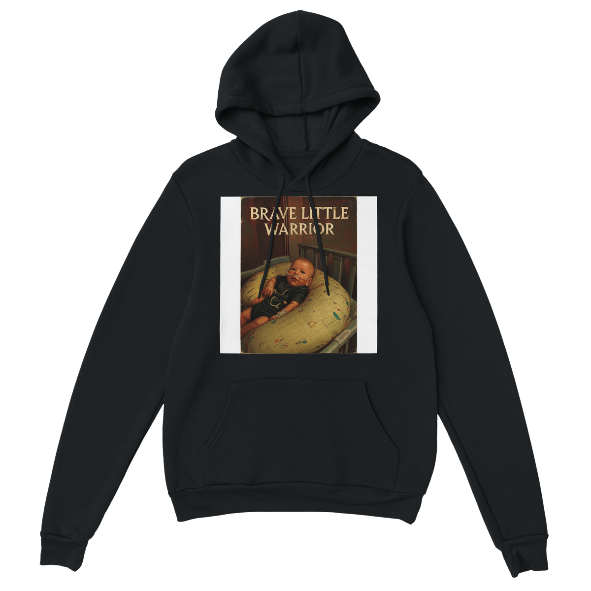 Brave little warrior - Classic Unisex Pullover Hoodie