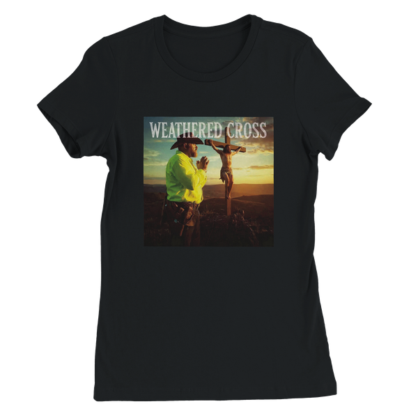 Weathered cross - Women’s Cut T-Shirt