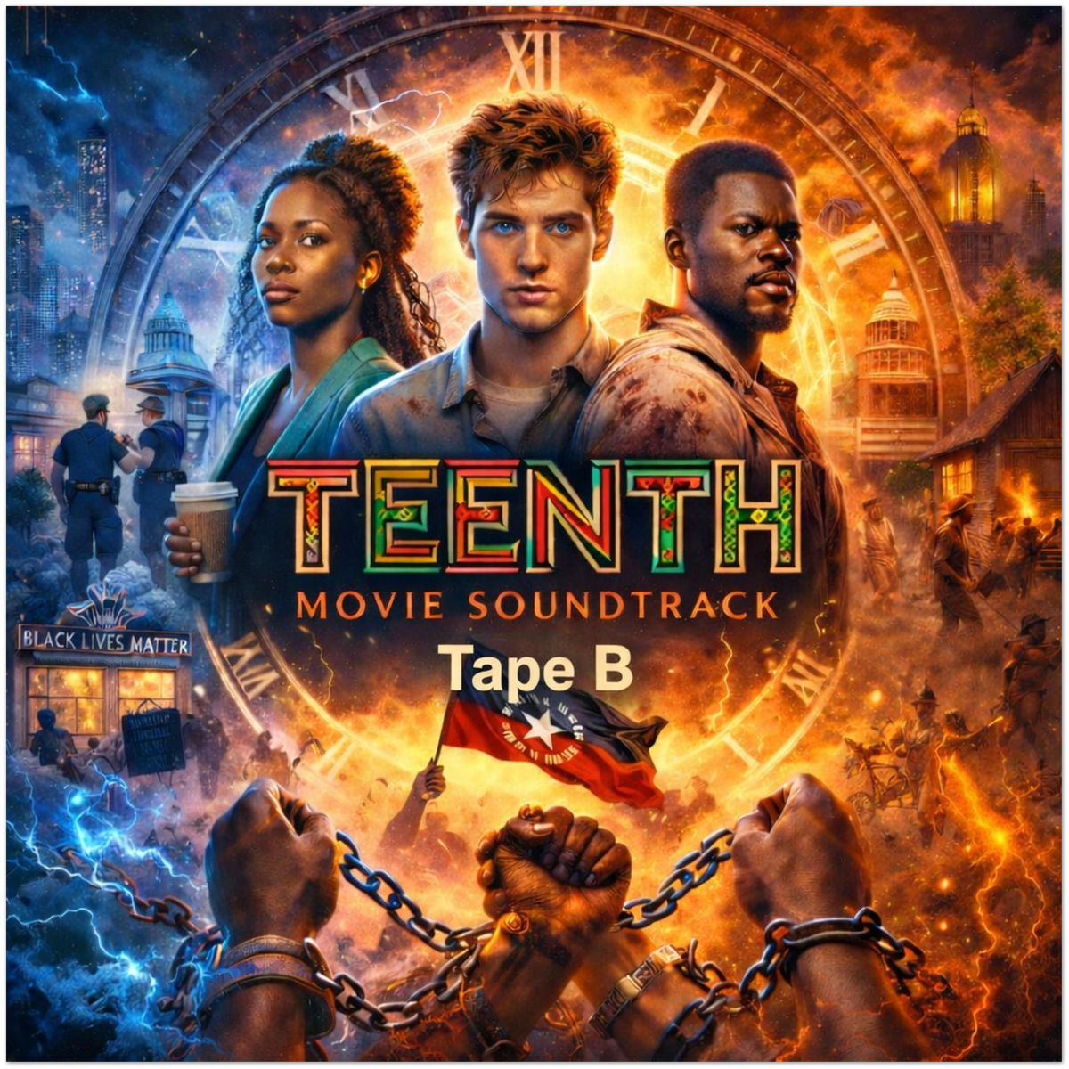 Teenth Movie Soundtrack (Tape B (Original Motion Picture Soundtrack) - Fine Art Poster