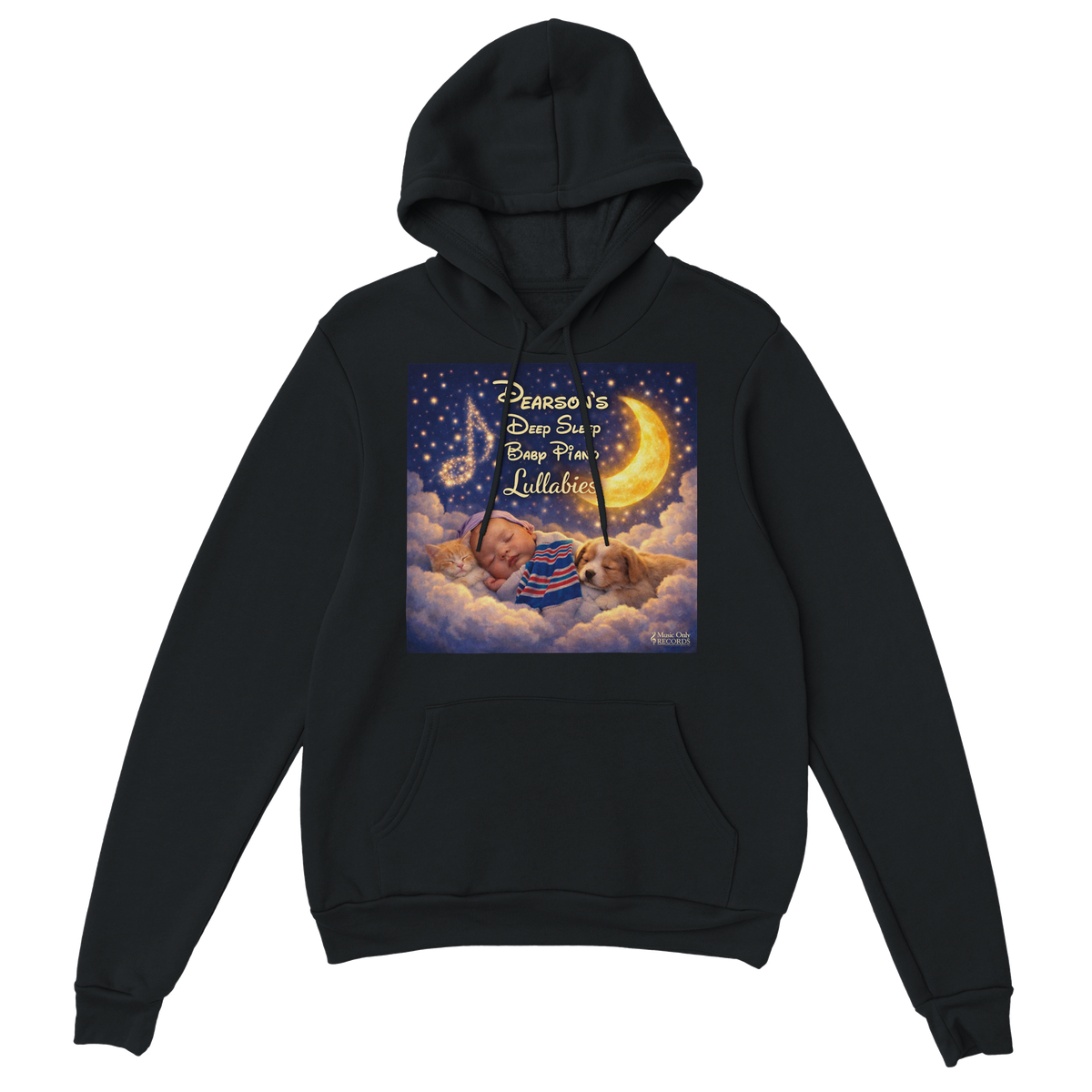 Pearson's Deep Sleep Baby Piano Lullabies - Classic Unisex Pullover Hoodie