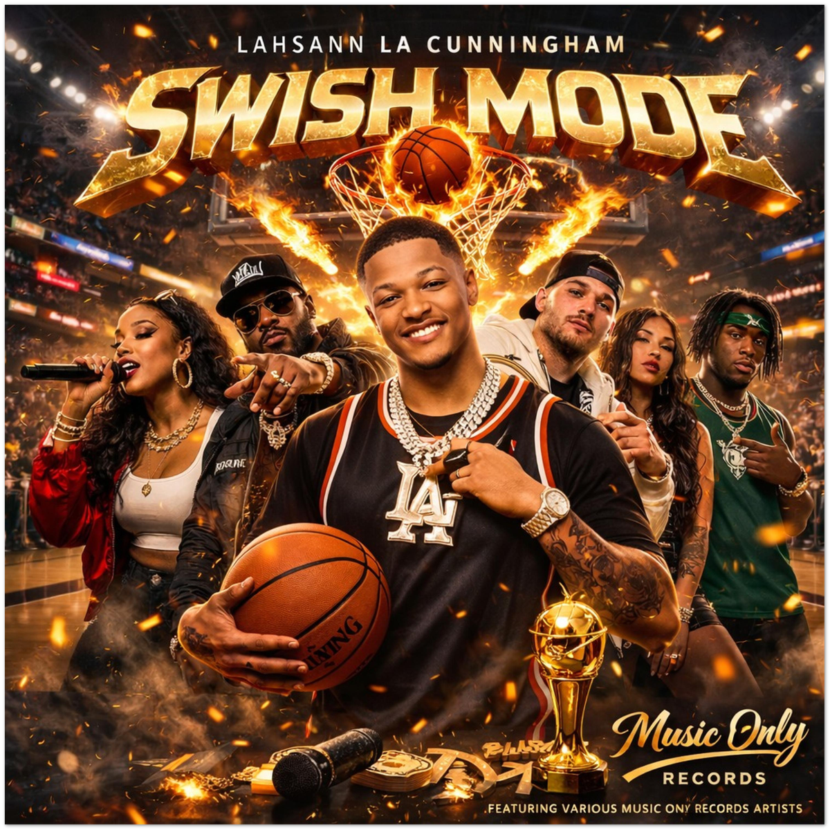 Swish Mode (feat. Various Music Only Records Artist) - Fine Art Poster