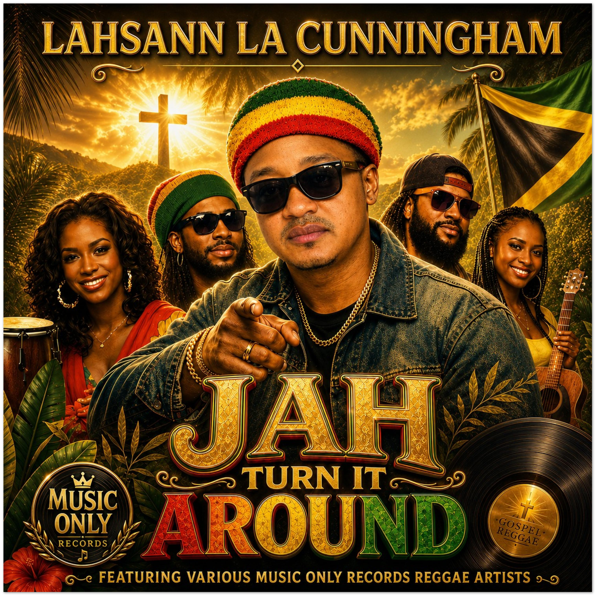 Jah Turn It Around - Fine Art Poster