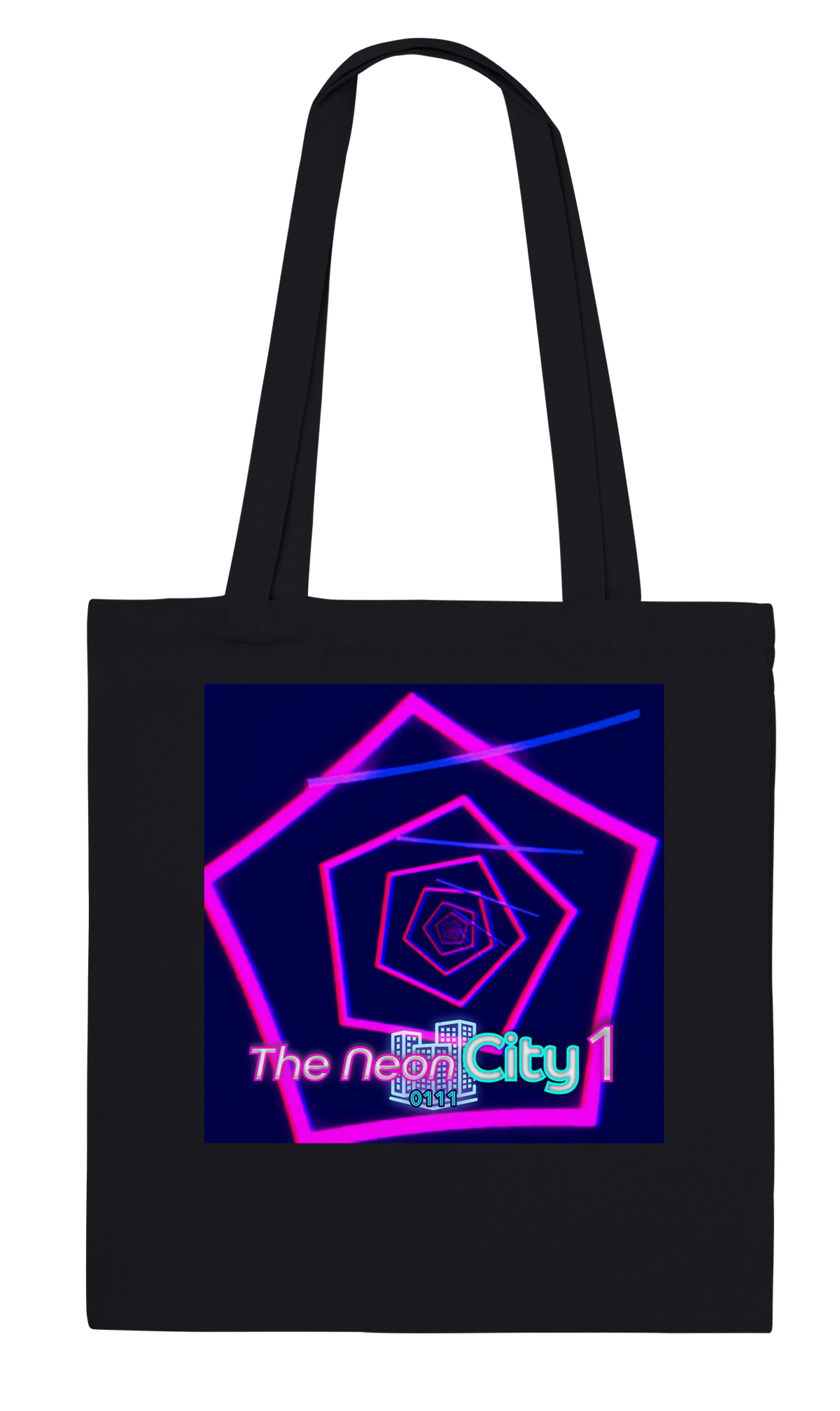 0111 The Neon City 1 - Tote bag