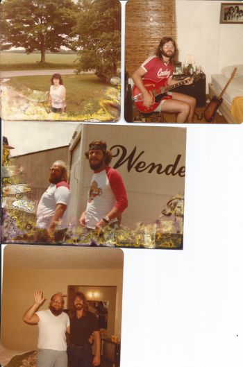 With YoYo (Harold Smallets), Rob and Tim Harris

