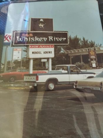 Bobby B's Whiskey River, Ft Lauderdale Fl. Bobby had money to burn and he decided to open a venue that featured  great food and great entertainment. We also had an awesome band house on the intercostal water way, and an old Owens Cabin Cruiser which we sunk (All Wendel) after the tied came in and Wendel thought we could clear one of the intercostal bridges. We did not clear the bridge and it nearly tore off the captains wheel house and we were wedged under the bridge as the tied kept rising. Those were the days! I have picture of that boat somewhere

