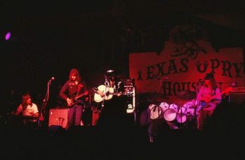 DAC at the Texas Opry House. That's Joe Dajilio on guitar.

