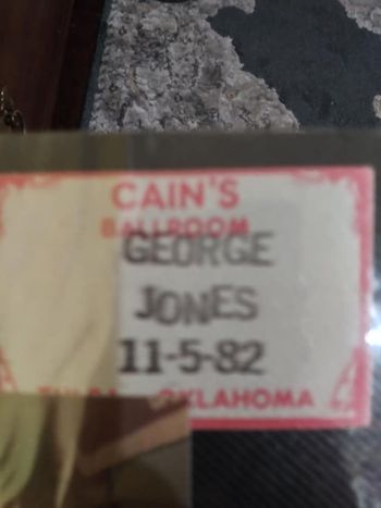 Did a tour with George Jones and the Jones Boys 81-82. Mark on drugs, Clyde on guitar
