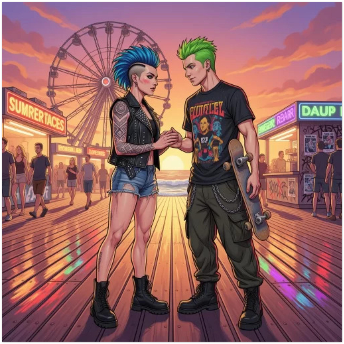 Firstdate - Fine Art Poster