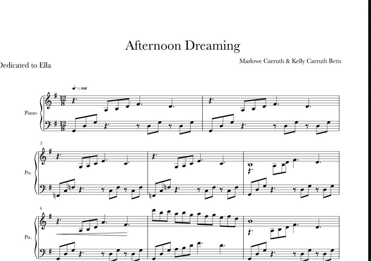 Afternoon Dreaming