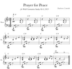 Prayer for Peace (piano solo version)