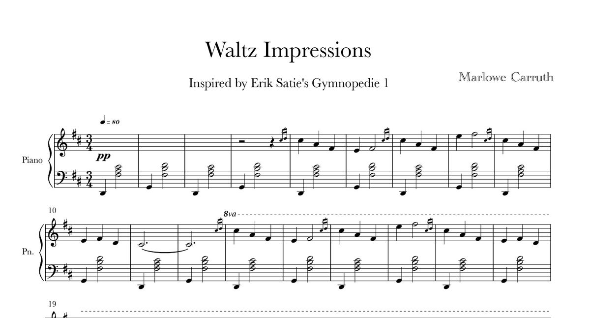 Waltz Impressions