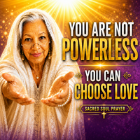 You Are Not Powerless - You Can Choose Love! by Rev. Deloris Marie Foster, Meditation Writer & Producer