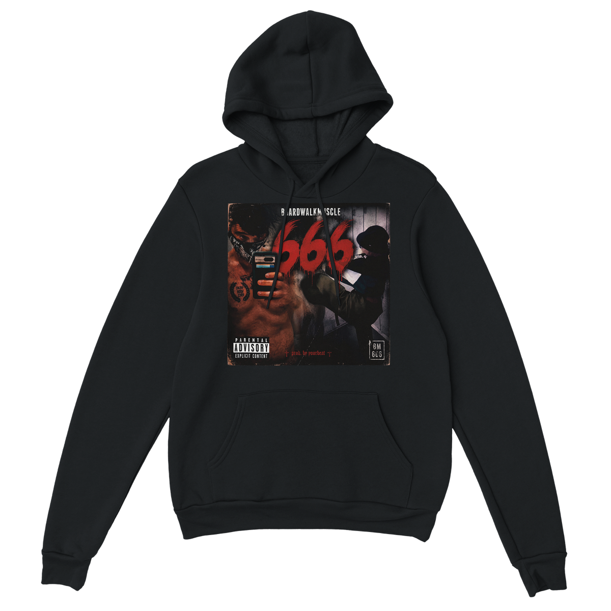 666 boardwalkmuscle hoodie 