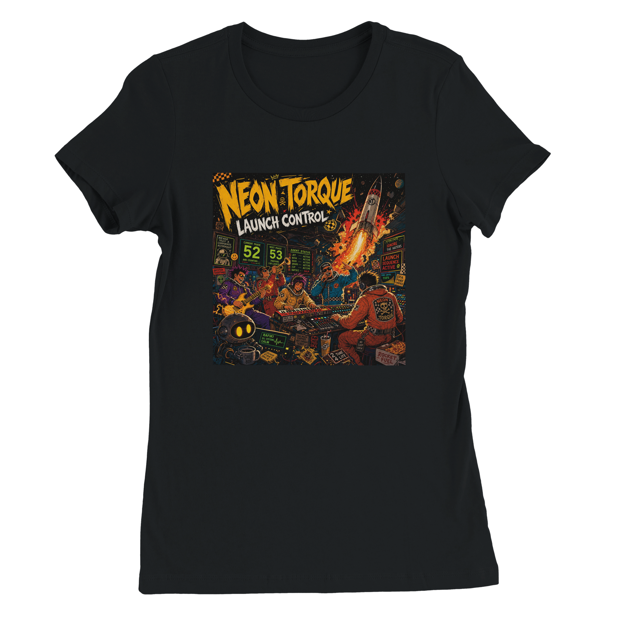 LAUNCH CONTROL - Women&rsquo;s Cut T-Shirt