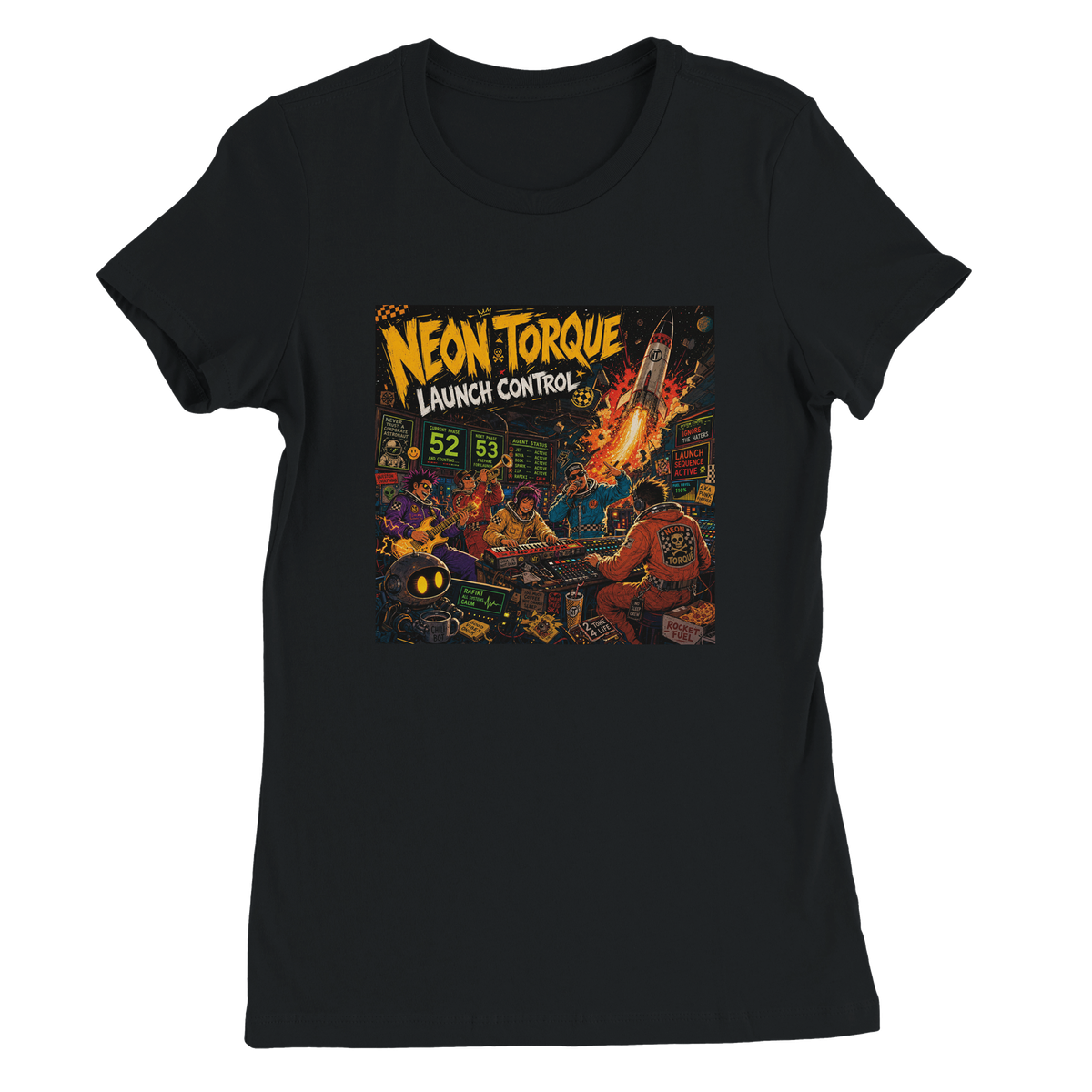 LAUNCH CONTROL - Women’s Cut T-Shirt