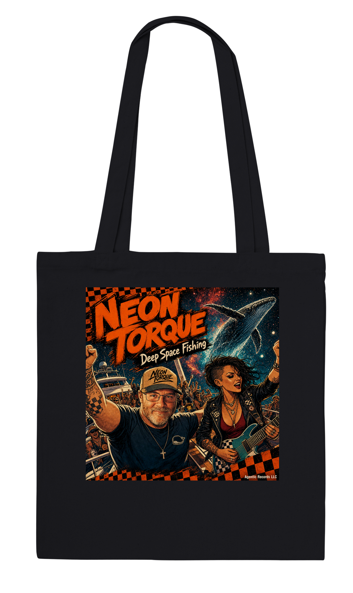 Deep Space Fishing - Tote bag