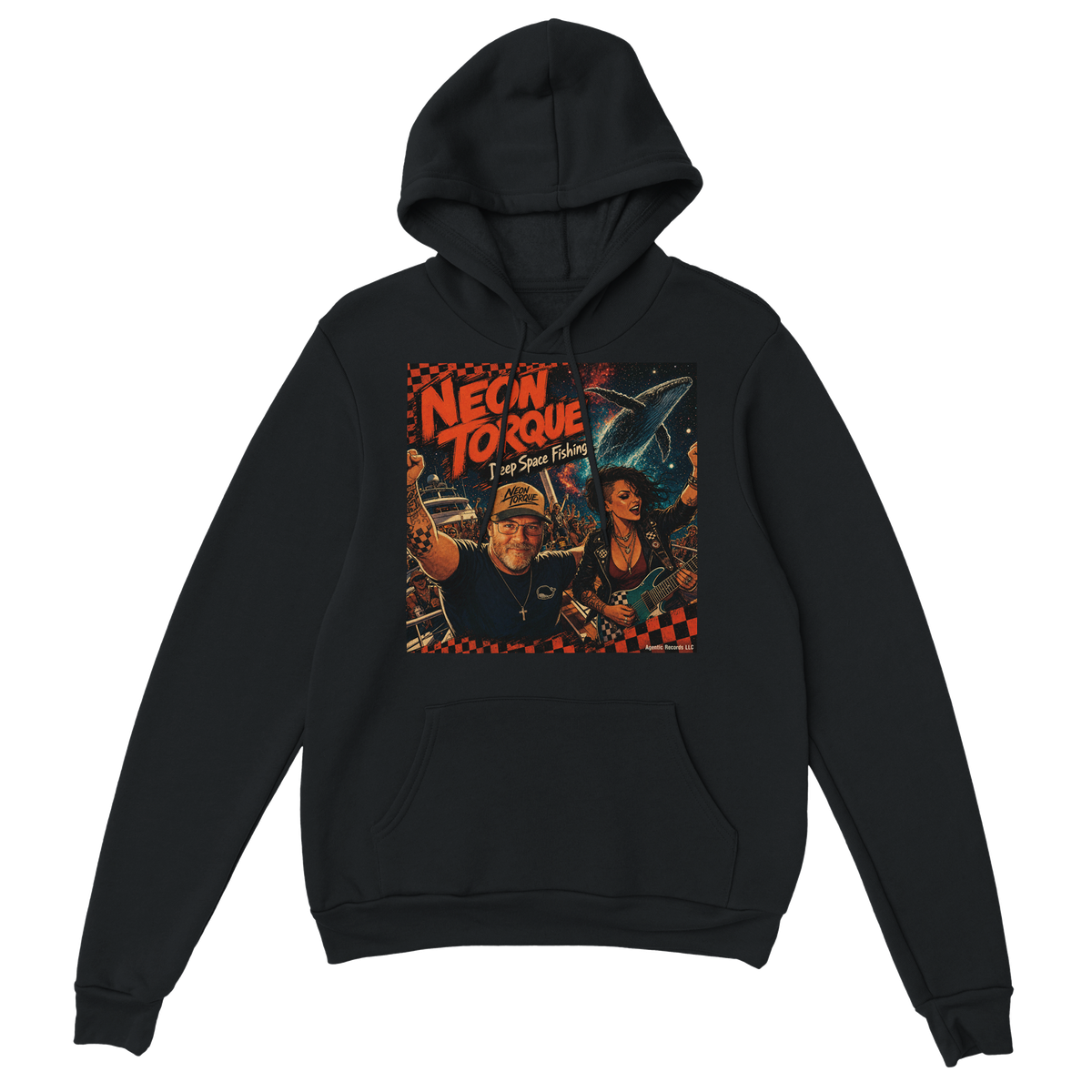 Deep Space Fishing - Classic Unisex Pullover Hoodie