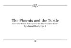 The Phoenix and the Turtle