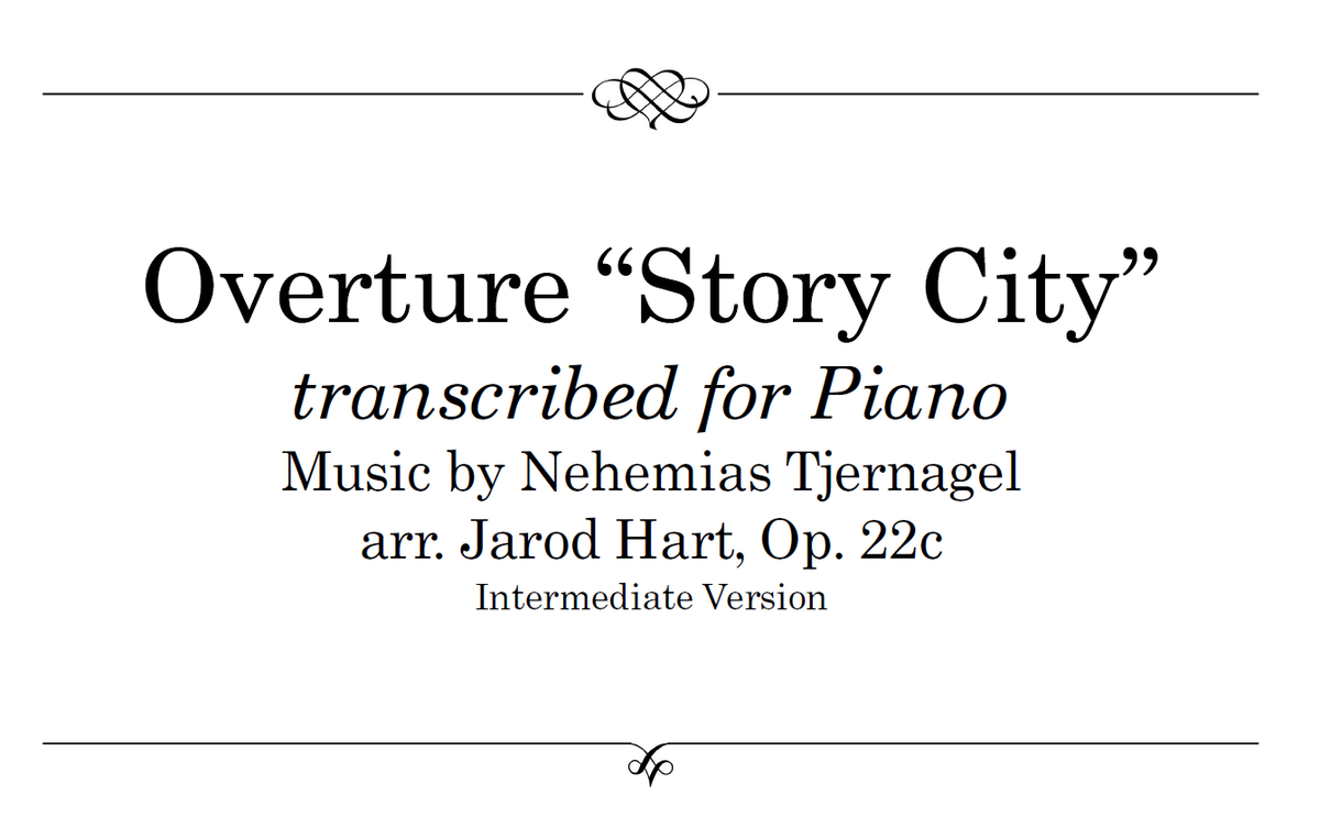 Overture "Story City" Intermediate Solo