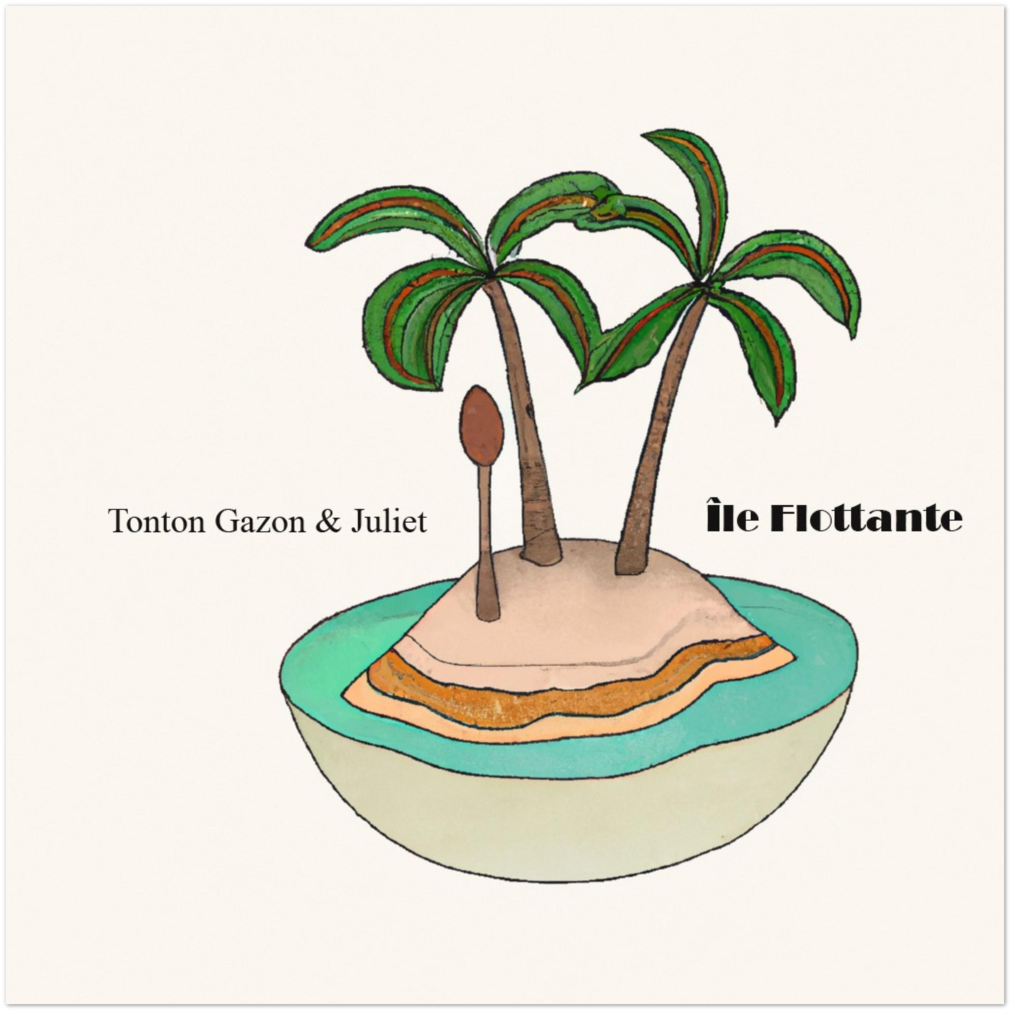 &Icirc;le Flottante (feat. Juliet) - Fine Art Poster