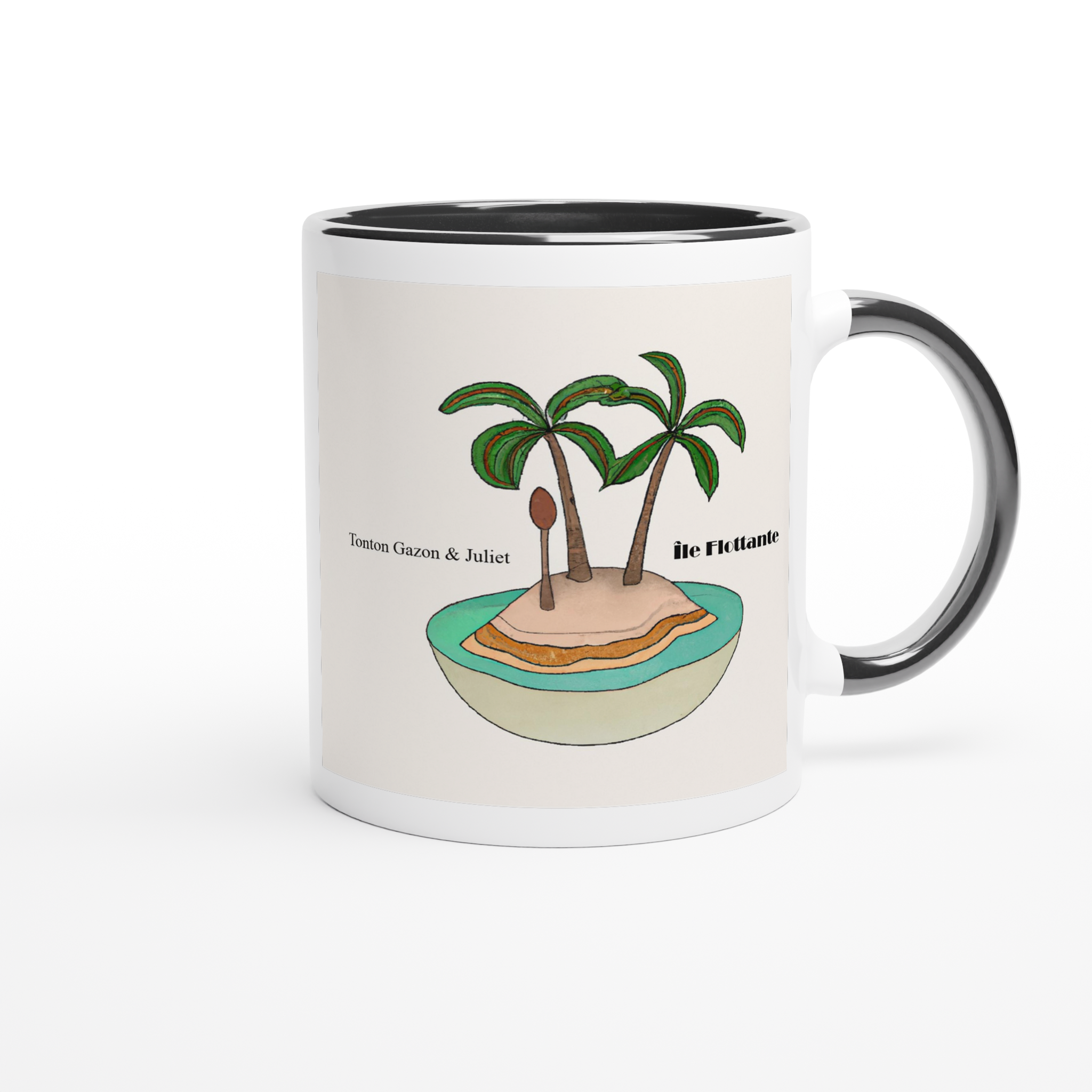 &Icirc;le Flottante (feat. Juliet) - Ceramic Mug