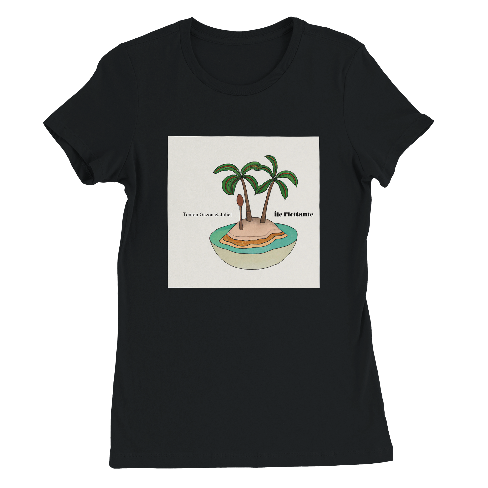 &Icirc;le Flottante (feat. Juliet) - Women&rsquo;s Cut T-Shirt