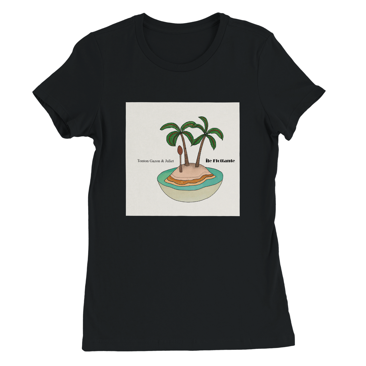 Île Flottante (feat. Juliet) - Women’s Cut T-Shirt